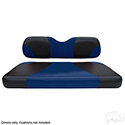 RHOX Front Seat Cover Set, Sport Black/Blue, E-Z-Go TXT 14+