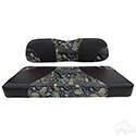 RHOX Front Seat Cushion Set, Sport Black/Camo, Club Car DS