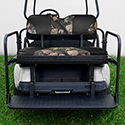 RHOX Rhino Seat Kit, Sport Black/Camo, Club Car DS