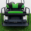 RHOX Rhino Seat Kit, Sport Black/Green, Club Car DS
