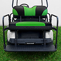 RHOX Rhino Seat Kit, Sport Black/Green, Club Car DS
