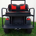 RHOX Rhino Seat Kit, Rally Black/Red, Club Car Tempo, Precedent 04+