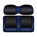 DoubleTake Clubhouse Front Cushion Set, Club Car DS New Style 00+, Black/Navy