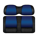 DoubleTake Veranda Rear Cushion Set, Universal, Black/Blue