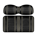 DoubleTake Extreme Seat Pod Cushion Set, E-Z-Go RXV 08+, Black/Graphite