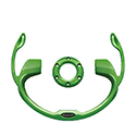 DoubleTake Pilot Steering Wheel Inserts, Universal, Lime