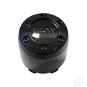 Center Cap, RHOX Snap-in Black Plastic 2.65"