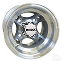 RHOX Brickyard, Machined w/ Center Cap, 8x7 ET-27