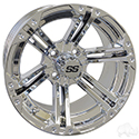 RHOX RX352, Chrome w/ Center Cap, 14x7 ET-25